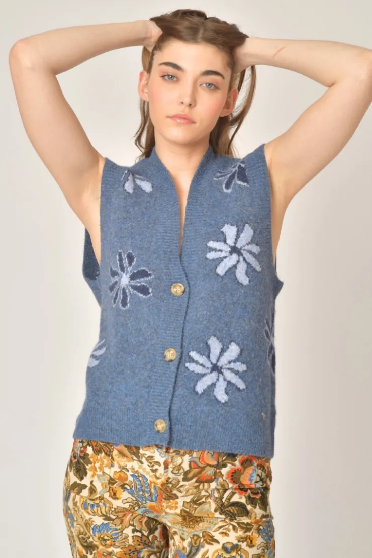 Orfeo Paris Gilet Florine> Pulls & Cardigans