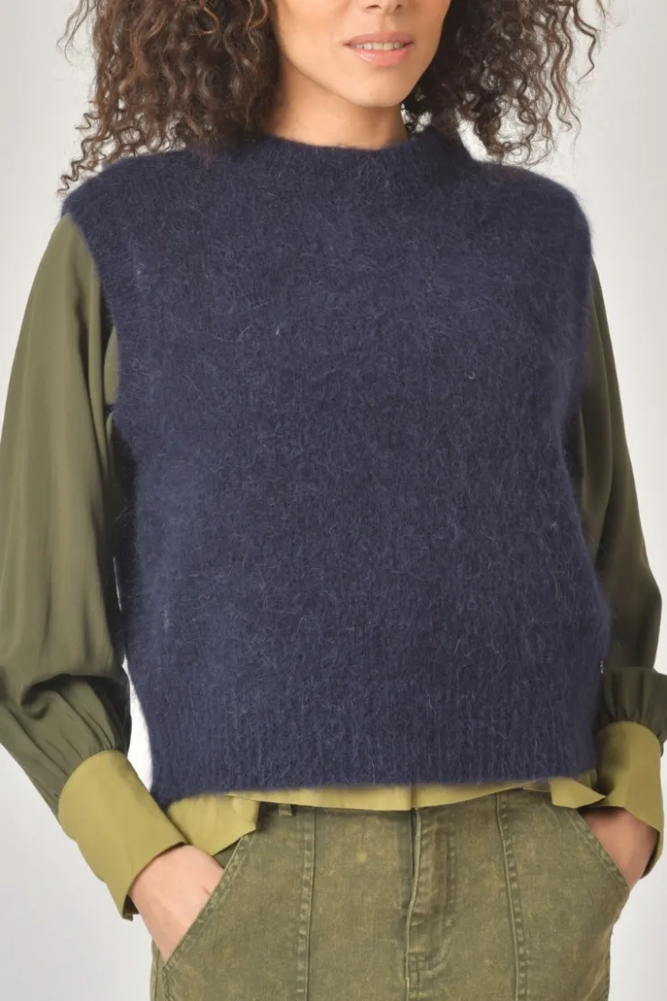 Orfeo Paris Pull sans manches Mirta> Pulls & Cardigans