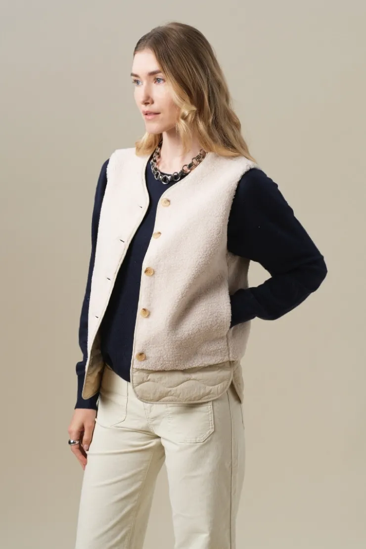 Orfeo Paris Veste sans manches Guy> Vestes & Manteaux