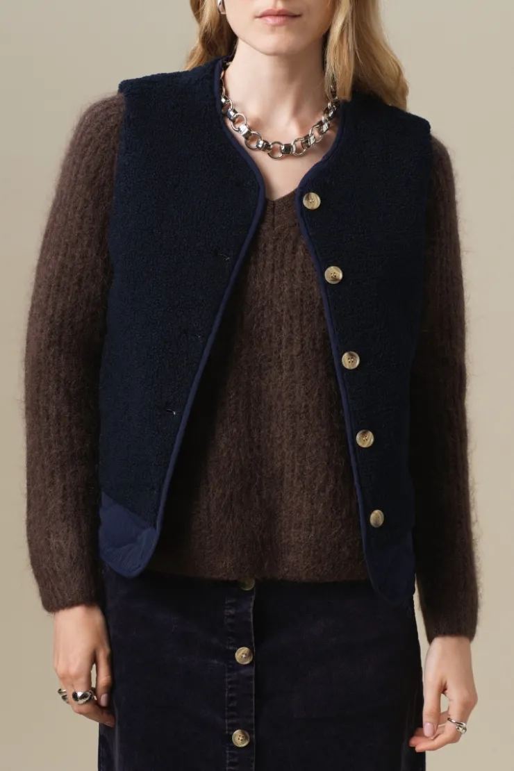 Orfeo Paris Veste sans manches Guy> Vestes & Manteaux